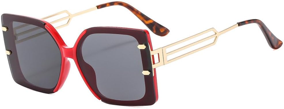 

Модные зеленые солнцезащитные очки для женщин и мужчин, роскошные ажурные солнцезащитные очки с градиентным переходом цвета и защитой от УФ-излучения UV400 TYUVIVO, Green