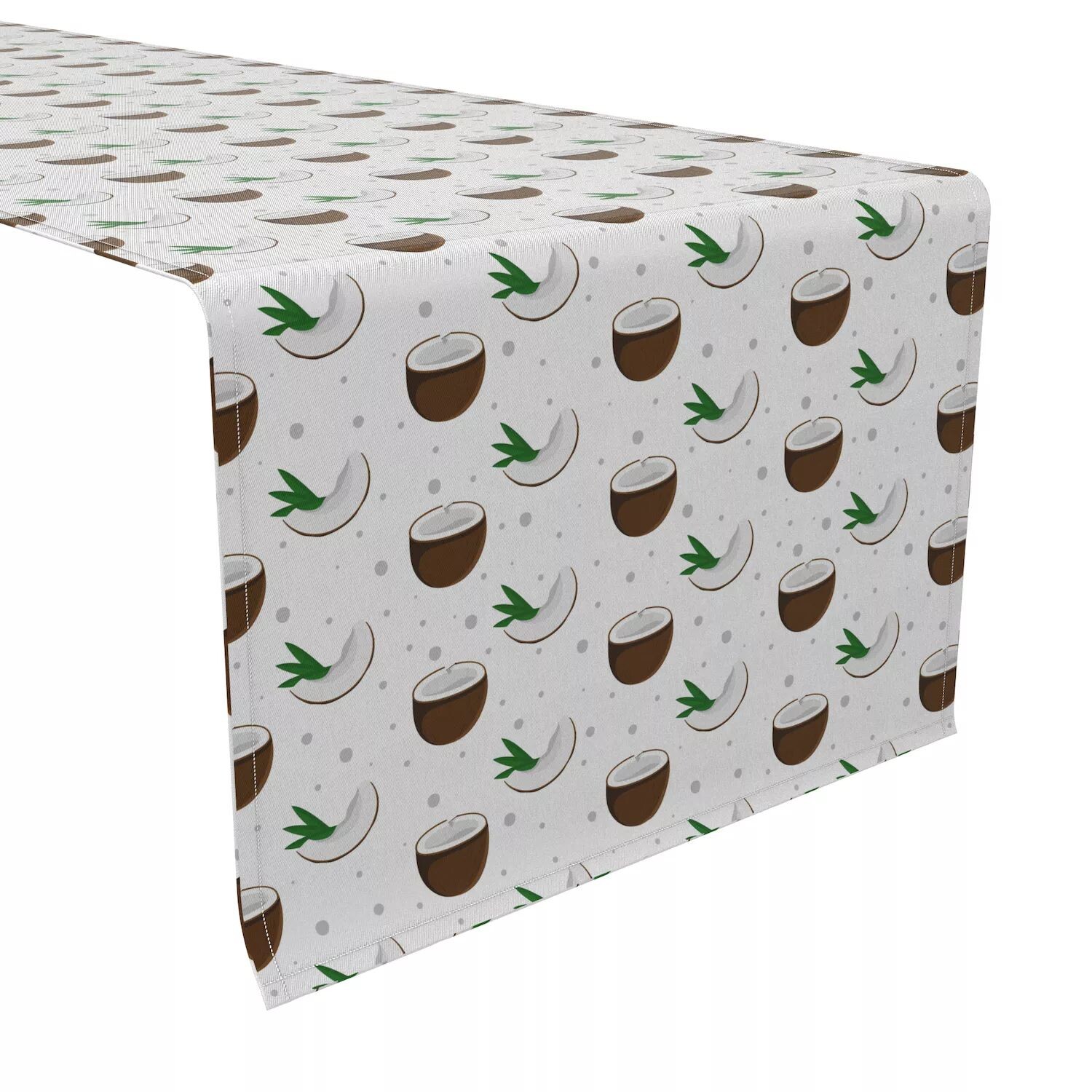 

Настольная дорожка, 100 % хлопок, 16x90 дюймов, Coconut Tropics