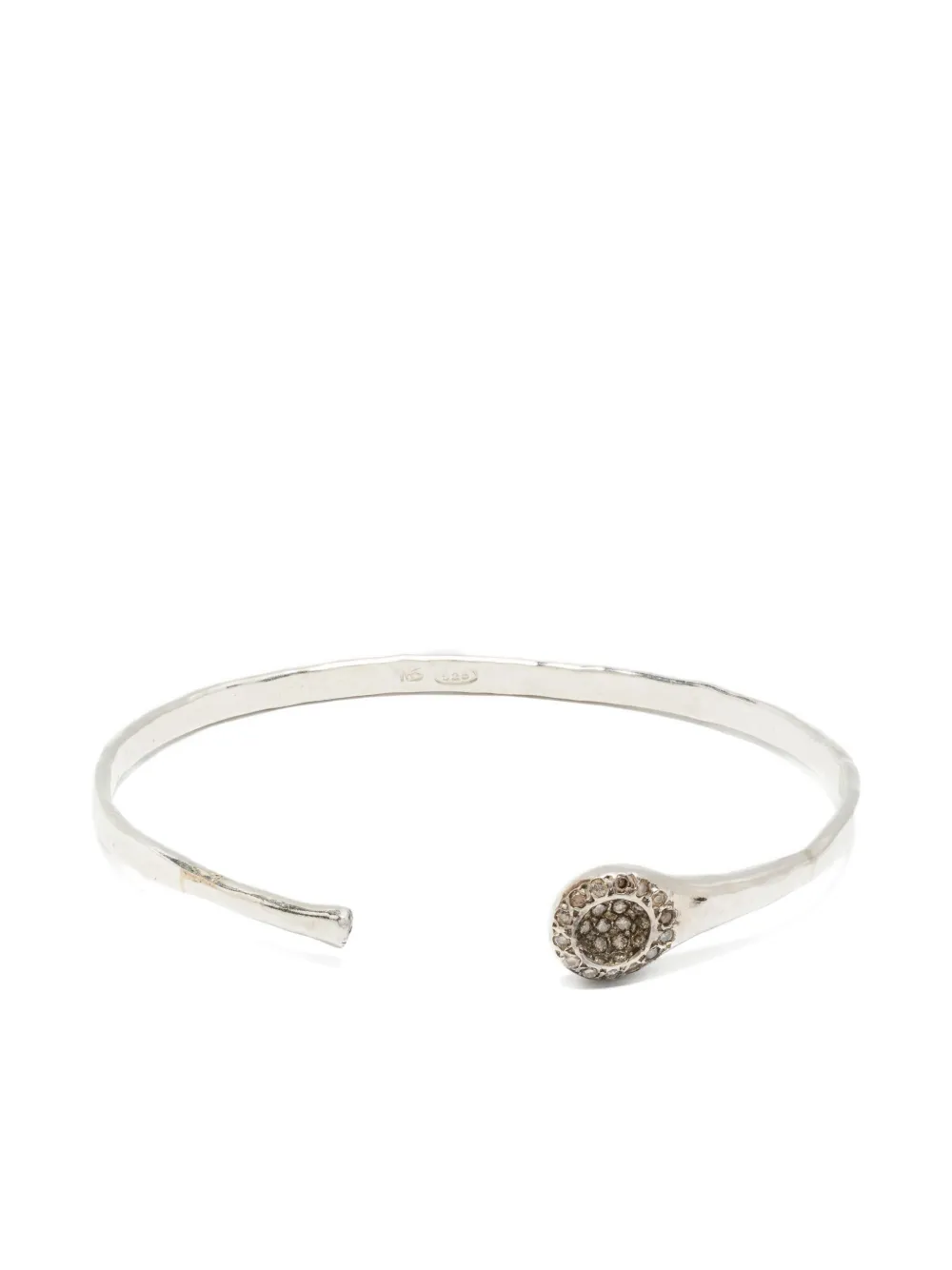 

Браслет из стерлингового серебра с бриллиантами Rosa Maria, серебряный