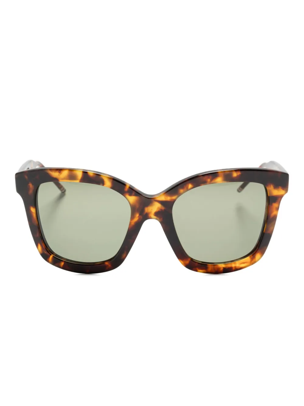 

Солнцезащитные очки в оправе 'бабочка' THOM BROWNE, коричневый