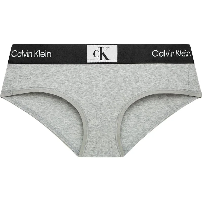 Calvin Klein Женские трусики CK96 кокосовый серый