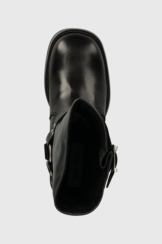 Женские ботильоны Steve Madden из натуральной кожи, черный — фото 4