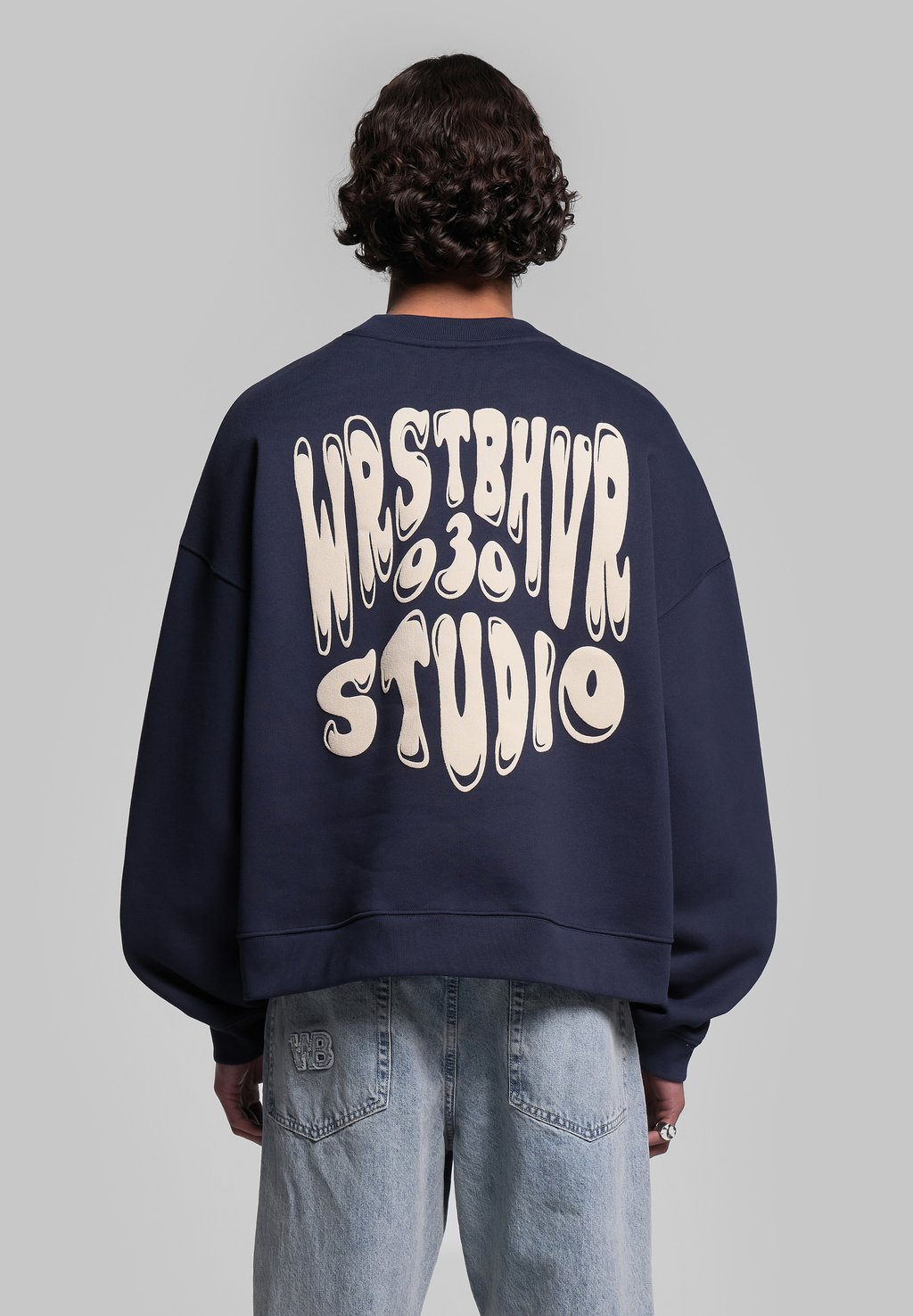 

Толстовка FLYNN SWEATSHIRT WRSTBHVR, темно-синий