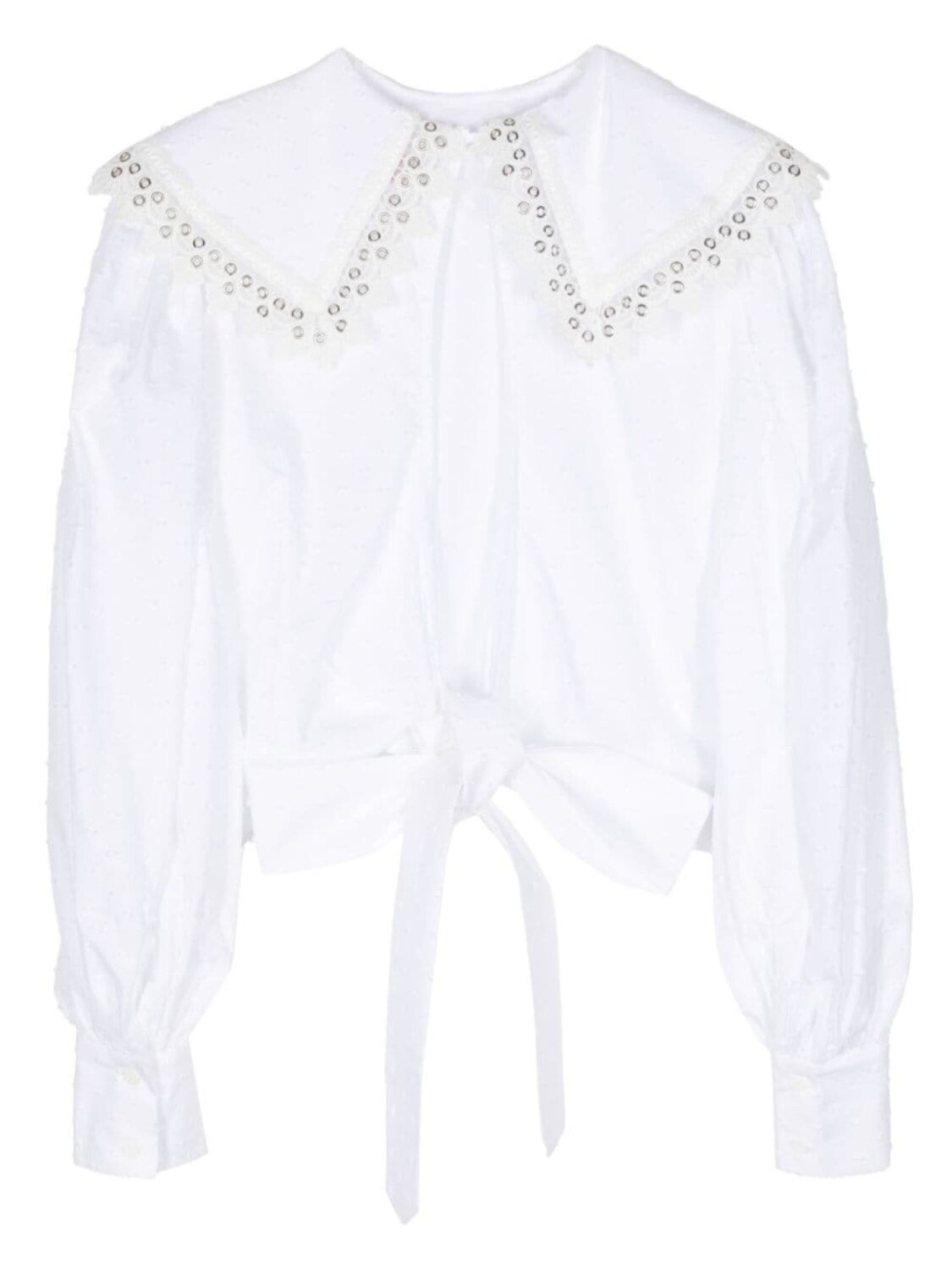 

Charles Jeffrey Loverboy блузка Babydoll, белый