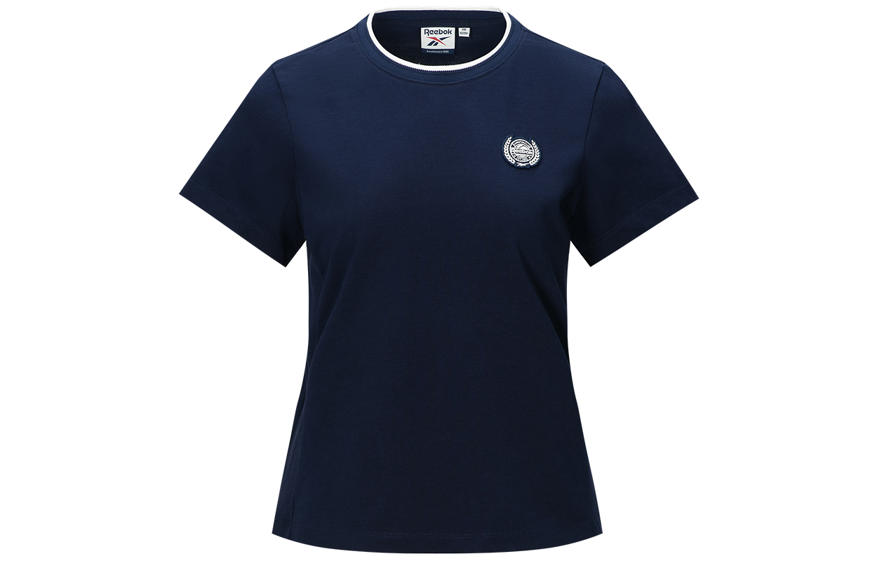

Reebok Футболка женская темно-синяя, Синий, Reebok Футболка женская темно-синяя