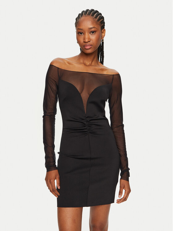 

Коктейльное платье стандартный крой Angres 103889 A208 Pinko, черный
