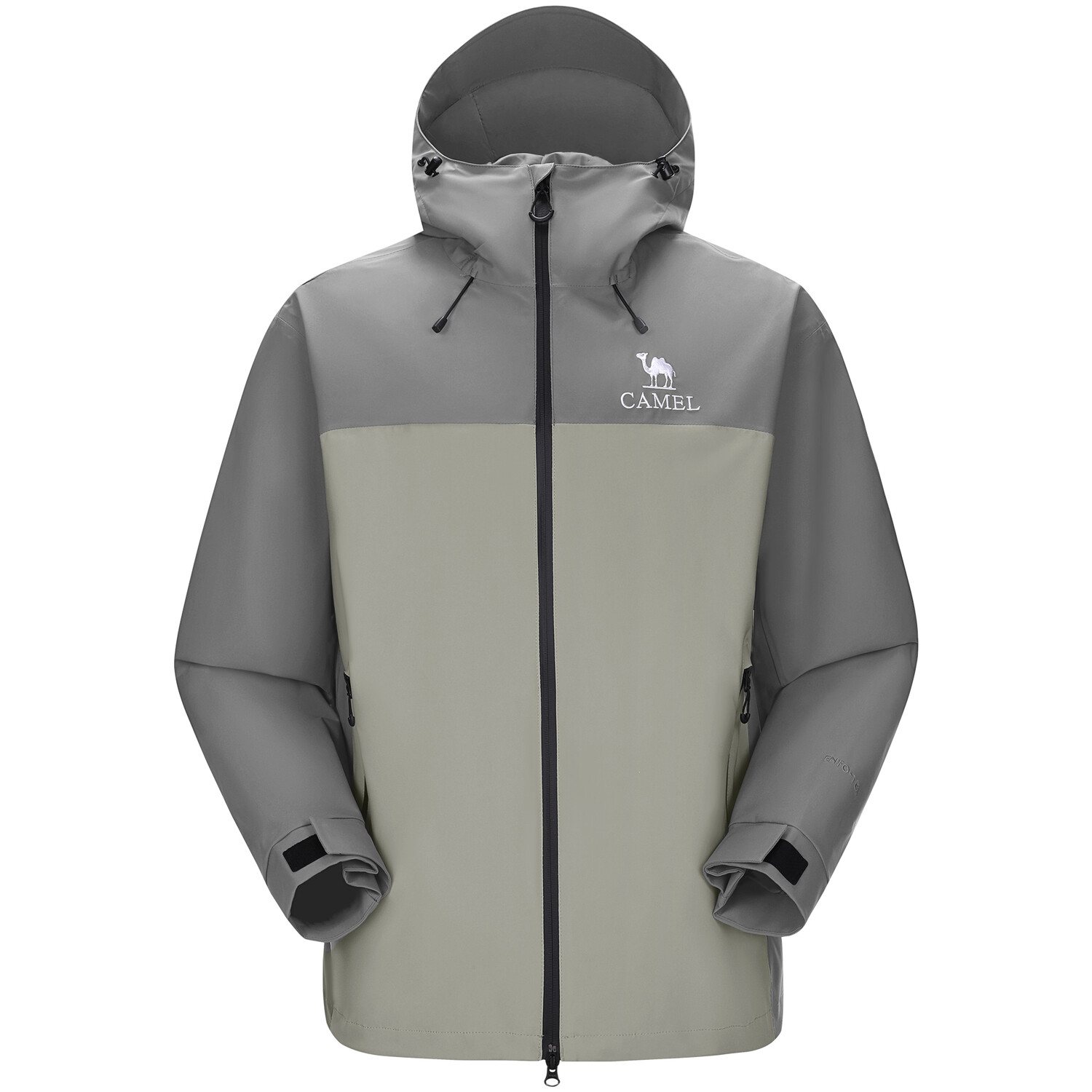 

Капсула Ветровка мужская Camel, цвет Ice Crystal Gray/Phantom Black
