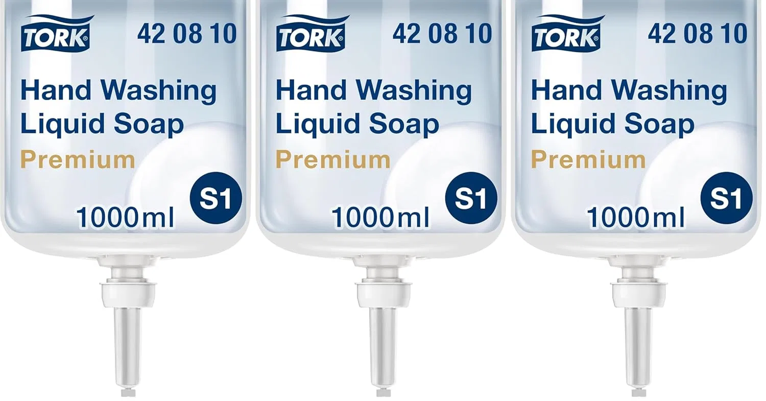 Жидкое мыло Tork Cleaning для диспенсеров S1/S11, 1000 мл (3 шт.) Tork