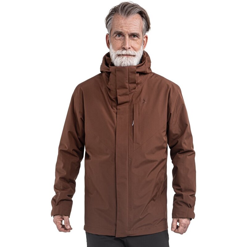 

Двойная куртка 3-в-1 в стиле куртки Тамина МНС Schöffel, цвет chocolate