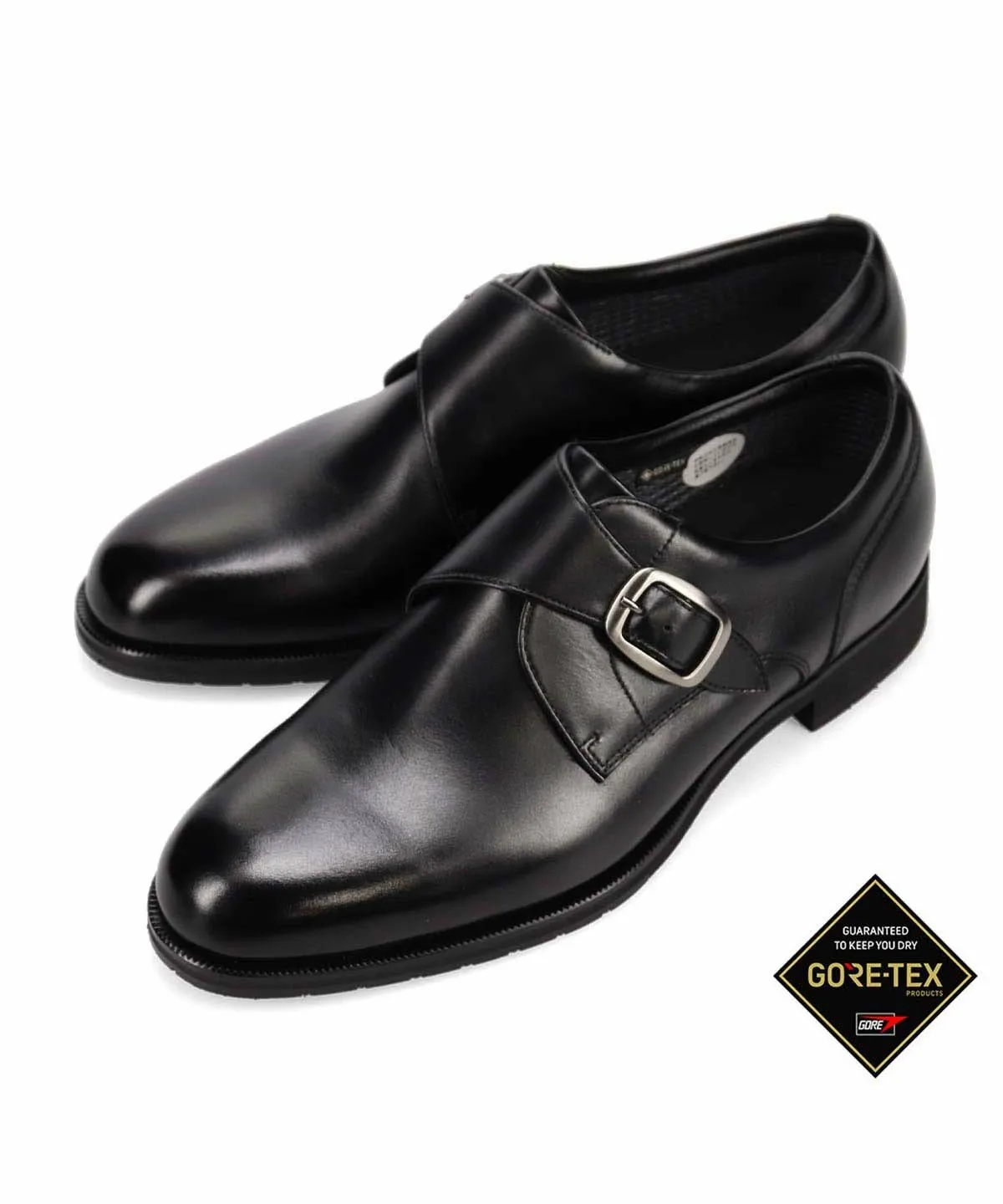 Ботинки GORE-TEX Madras Walk plain toe single monk Madras Walk, black