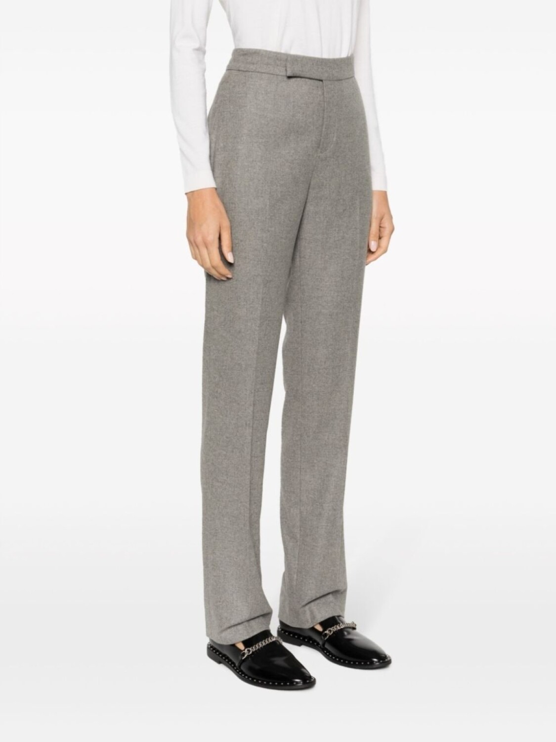 Ralph Lauren Collection Alecia tailored trousers, серый — фото 3