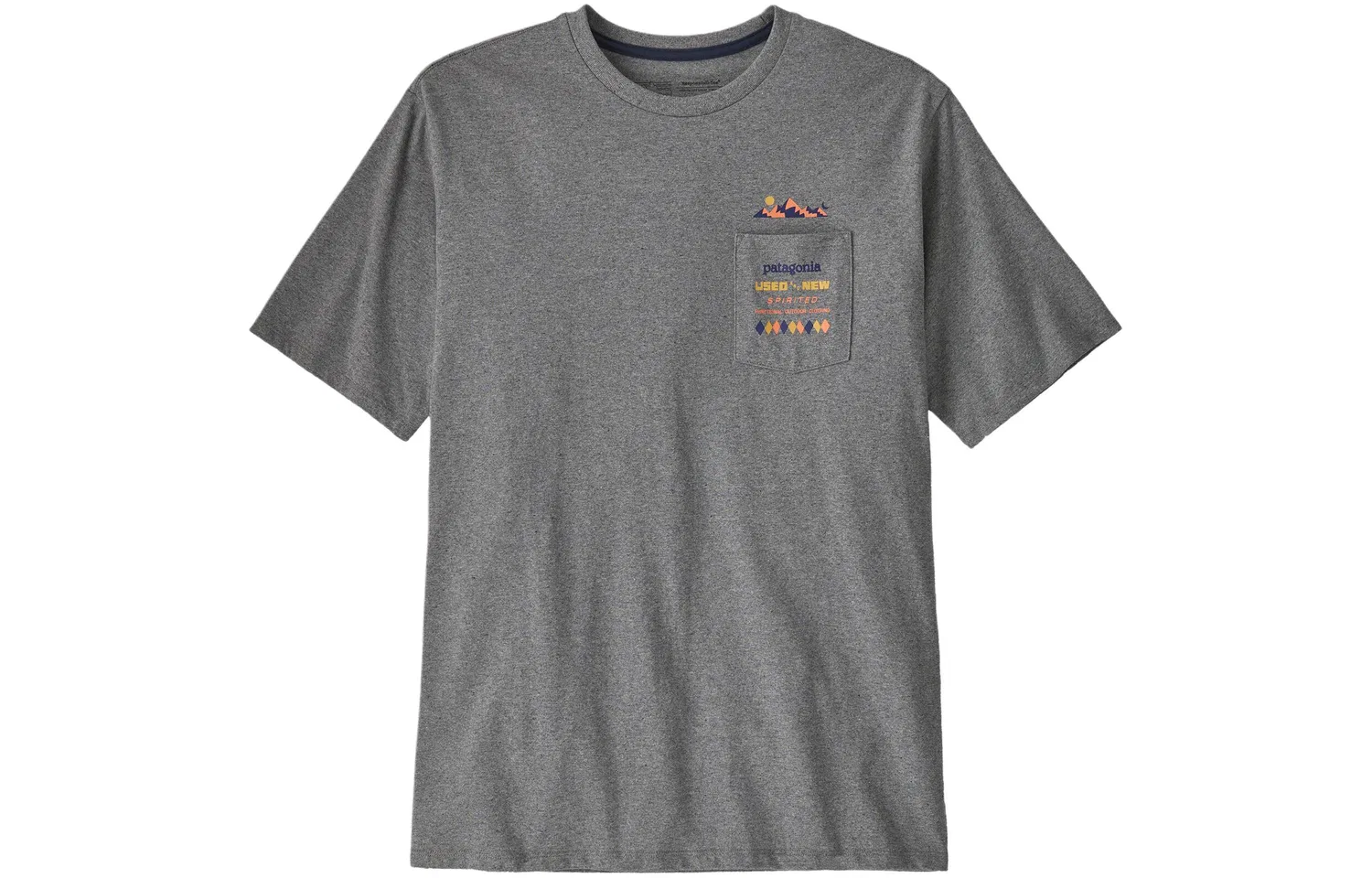 Футболка Patagonia Responsibili Tee Spirited Seasons белая — фото 4