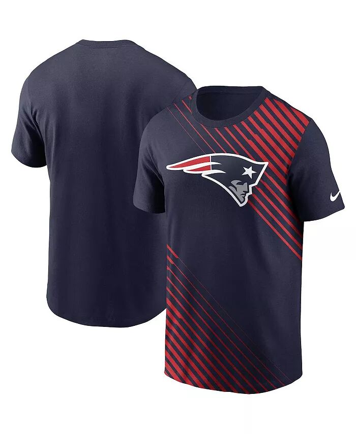 

Мужская темно-синяя футболка New England Patriots Yard Line Fashion Asbury Nike