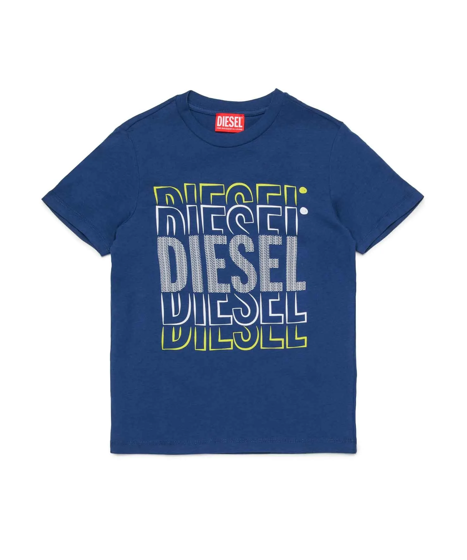 Детская футболка DIESEL KIDS с коротким рукавом и логотипом
