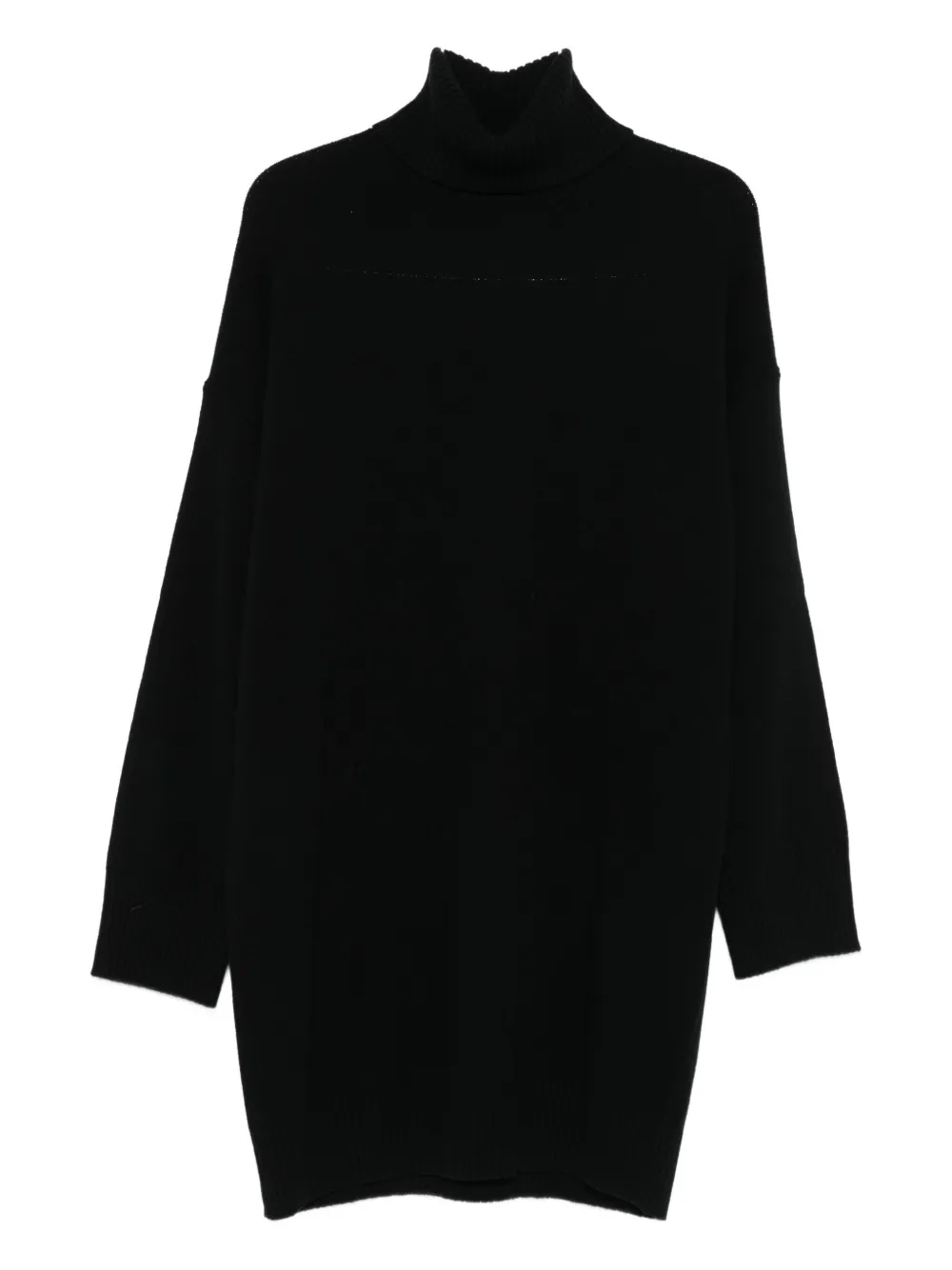 

Мини-платье с длинными рукавами Roberto Collina, черный