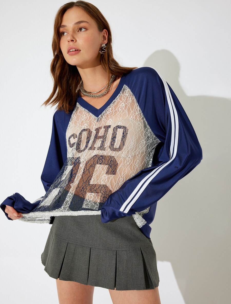 

Мини юбка Koton, Grey