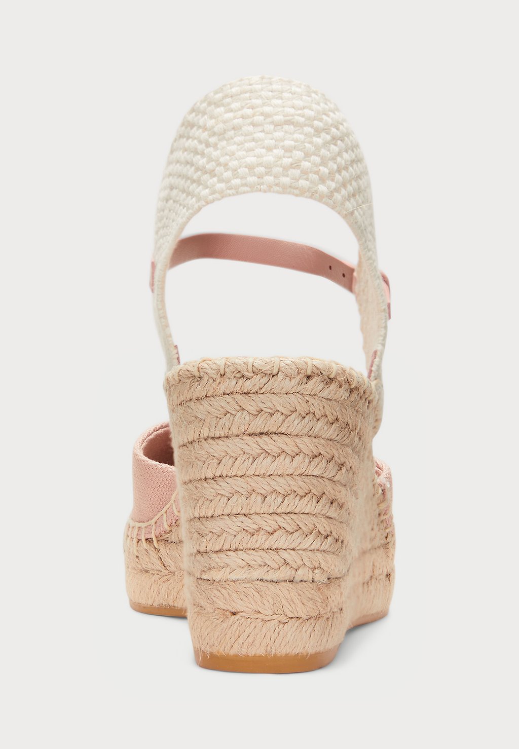 Босоножки на танкетке ROBBY CANVAS & JUTE ESPADRILLE Lauren Ralph Lauren, светло-розовый — фото 3