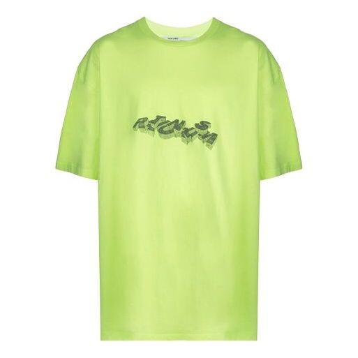 

Футболка graphic arrows print oversize Off-White, зеленый