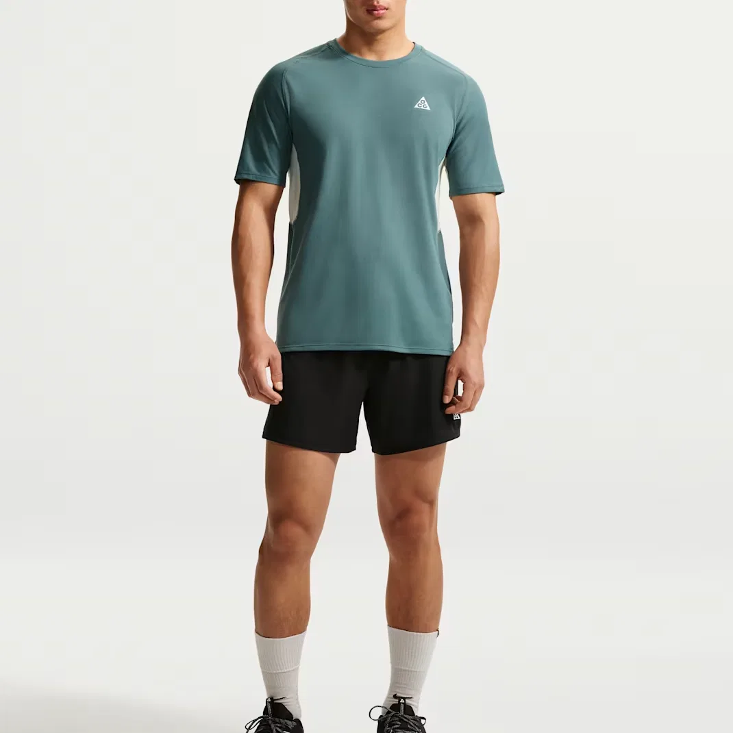 Мужская беговая куртка для трейла Solar Chase Dri-FIT Adv Nike, Mineral Slate/Seaweed/Peak White — фото 3