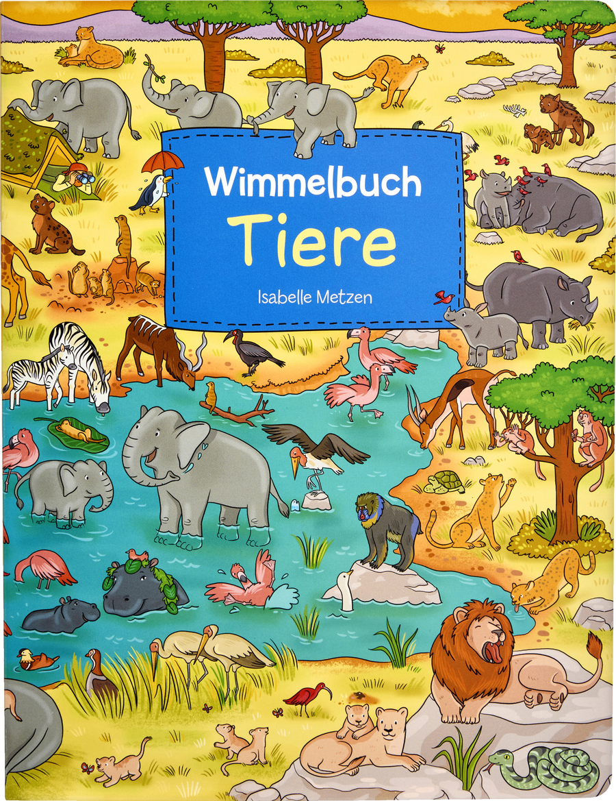 

Подводка для глаз Ullmann Medien Wimmelbuch Tiere