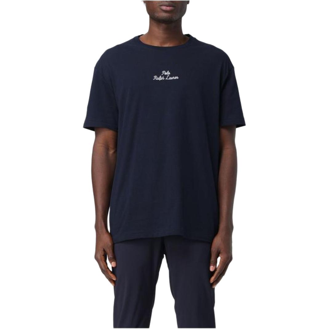 

Футболка Classic Fit с логотипом из джерси Ralph Lauren, синий