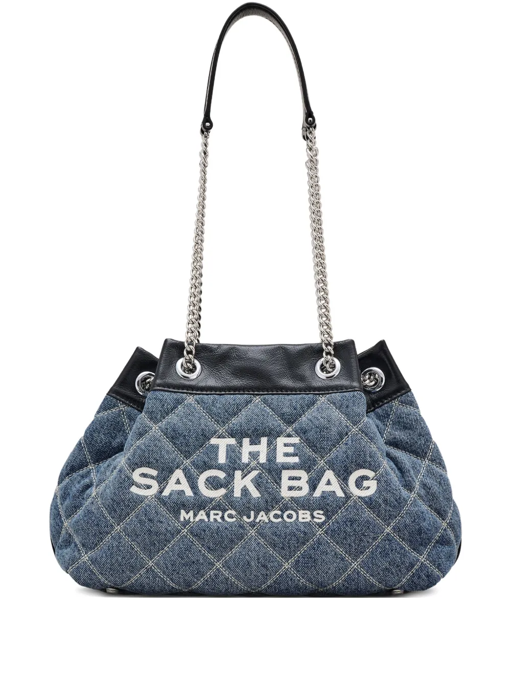 

Сумка The Quilted Denim Chain Sack MARC JACOBS, синий