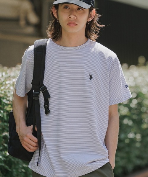 

Футболка с микрорамкой U.S. POLO ASSN., белый