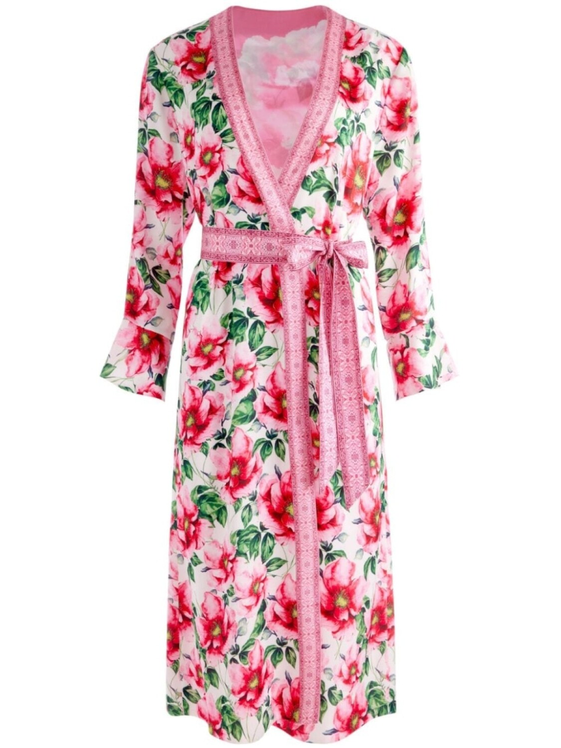 

alice + olivia двусторонний халат Joon, розовый