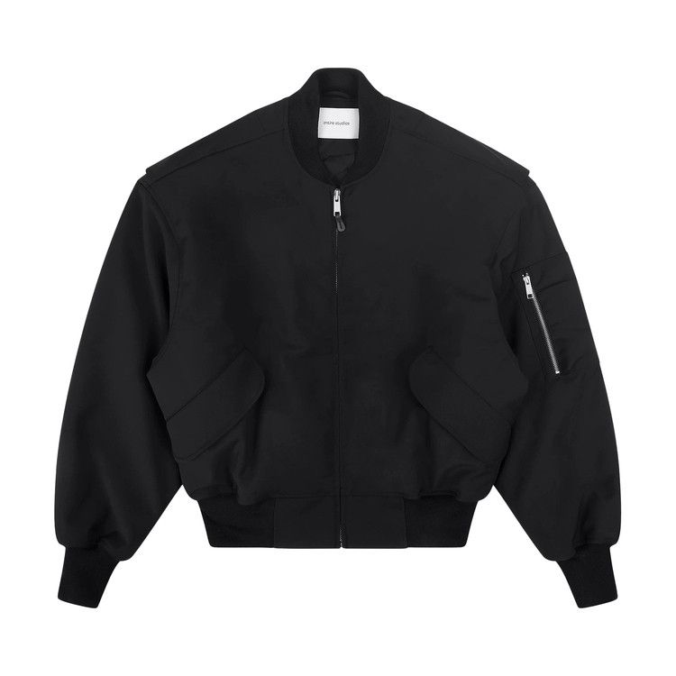 

Бомбер Entire Studios Broad Wool Bomber, Black