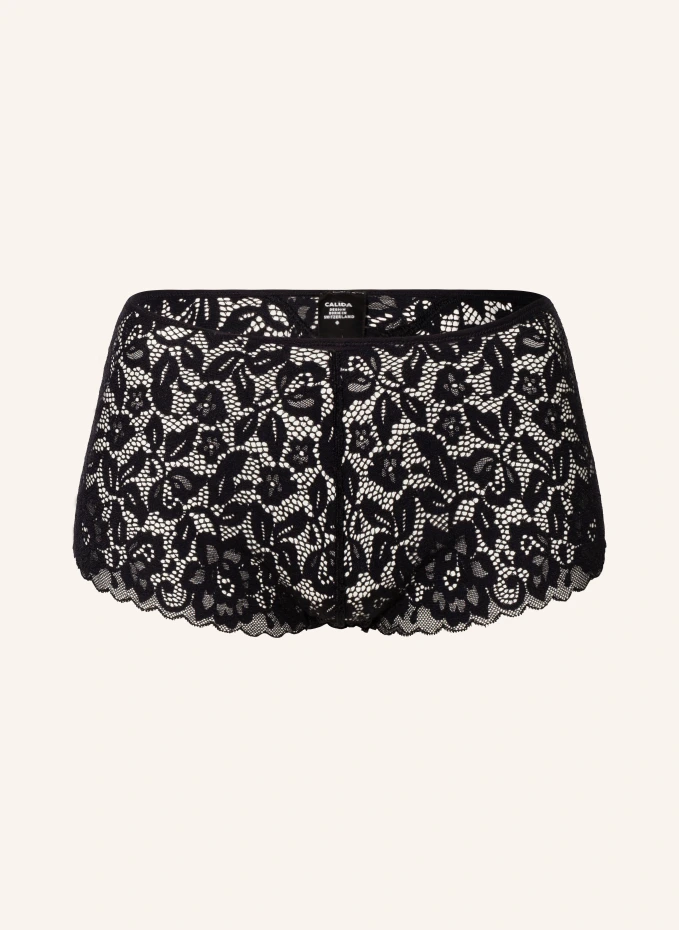 

Трусики на талии natural comfort lace Calida, черный