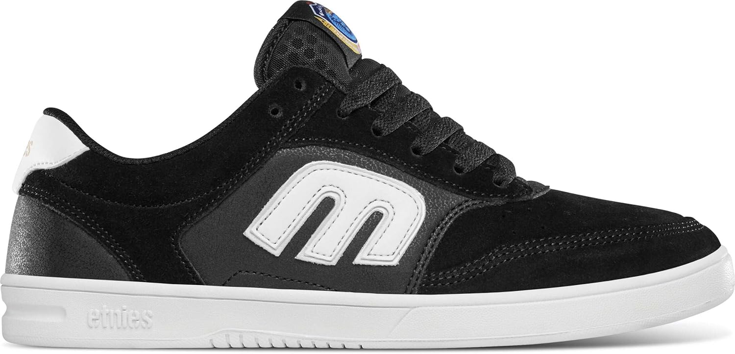 Мужские кеды Etnies The Aurelien Low Top, белый/черный — фото 3