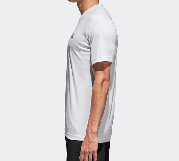 Футболка adidas Tennis Sports Round Neck Short Sleeve White, белый — фото 4