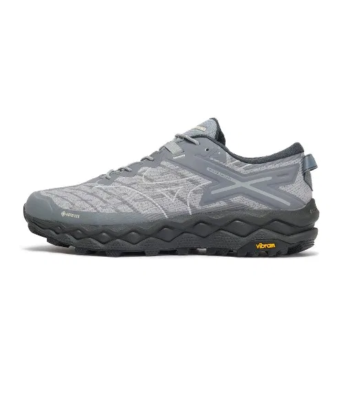 Мужские кроссовки MIZUNO WAVE MUJIN LS GTX с мембраной коричневые — фото 3