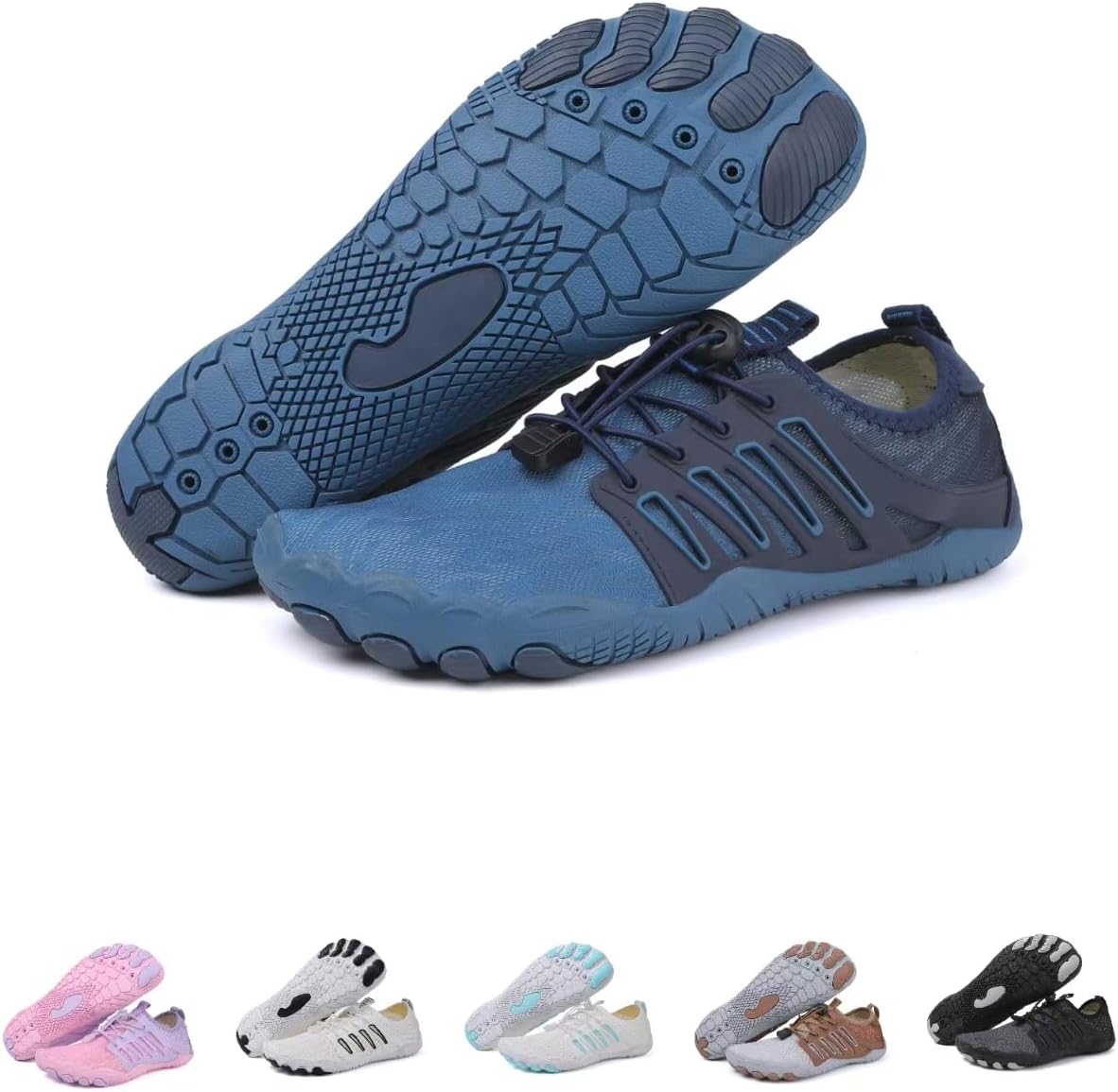 

Женские босоножки для походов, новые походные кроссовки для женщин и мужчин, дышащая и нескользящая спортивная обувь для трейла, удобные дышащие водонепроницаемые обувь с широкой носочной частью Kaeril, синий