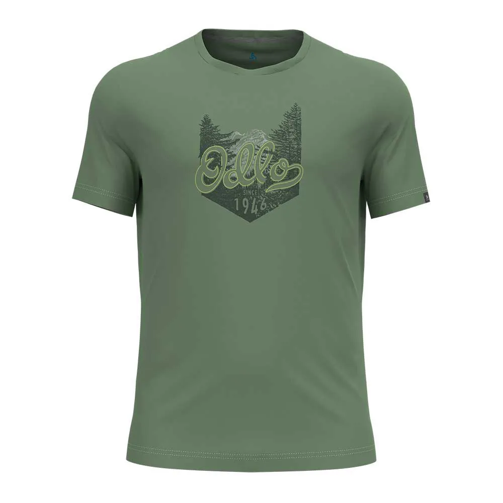 

Футболка Odlo Crew Nikko Logo, зеленый