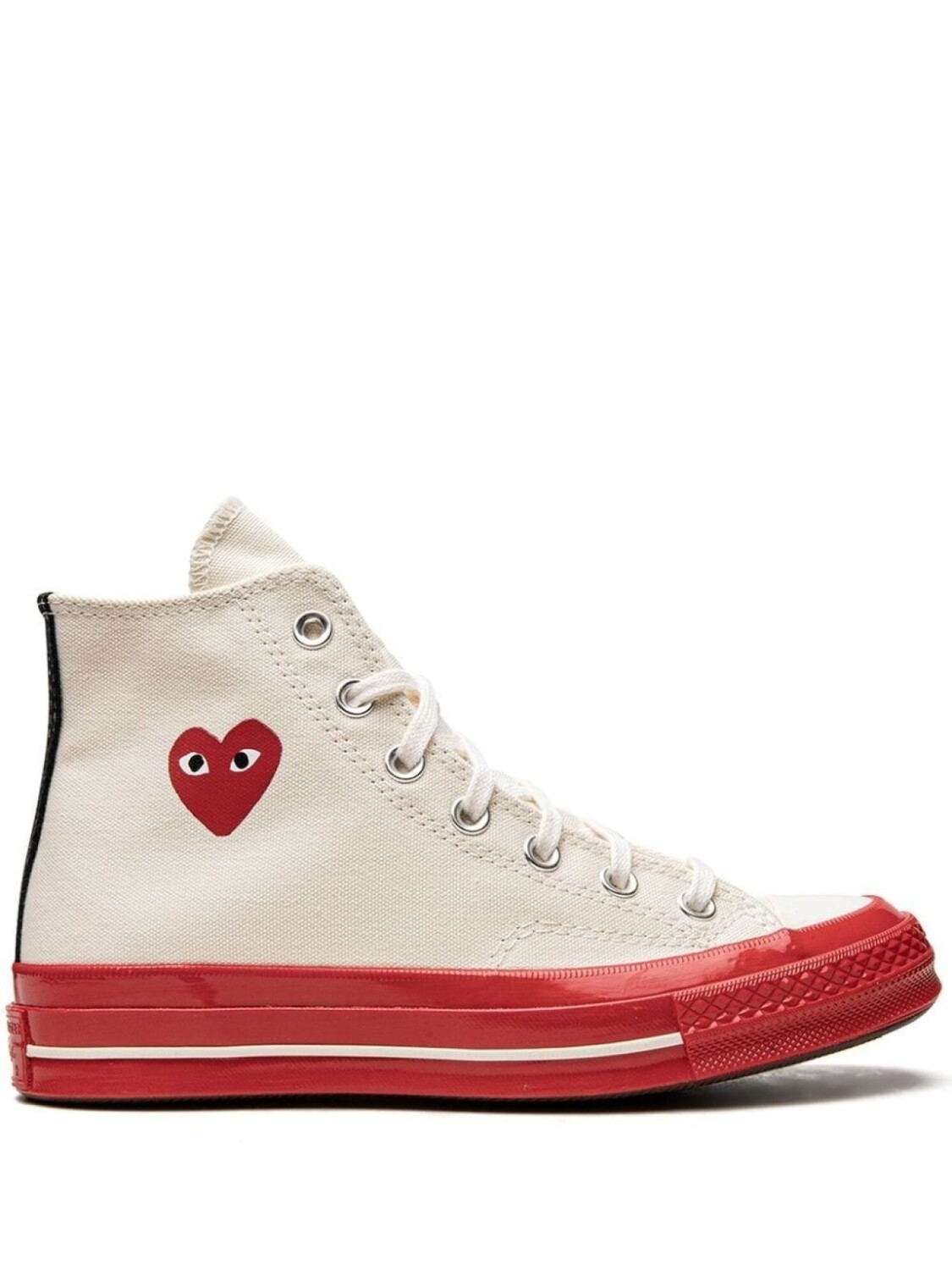 

Converse кеды CdG x Chuck Taylor 70 Hi, белый