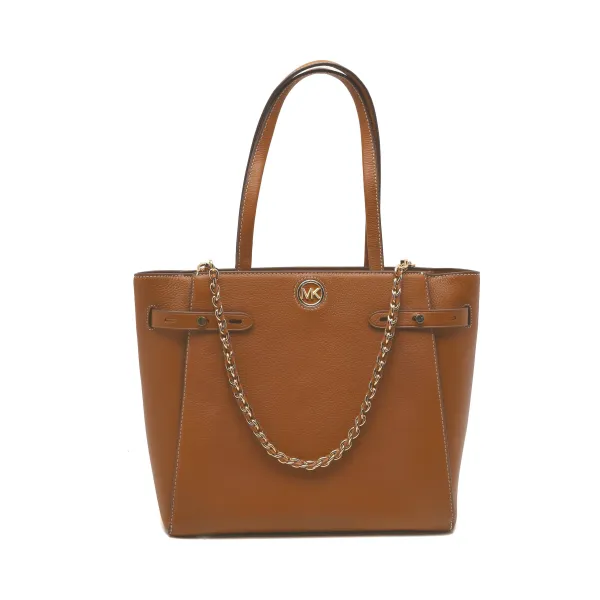 

Кожаная сумка-шоппер Carmen Michael Kors, коричневый