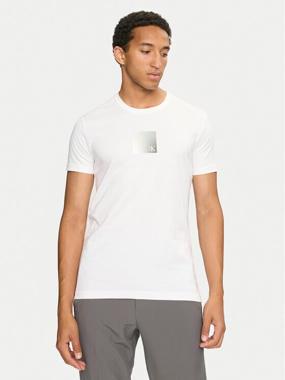 

Футболка узкого кроя Calvin Klein, белый