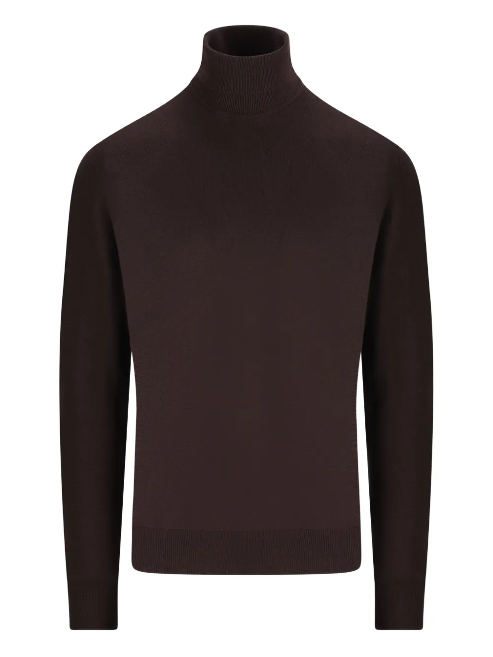 

Водолазка в рубчик Loro Piana, коричневый