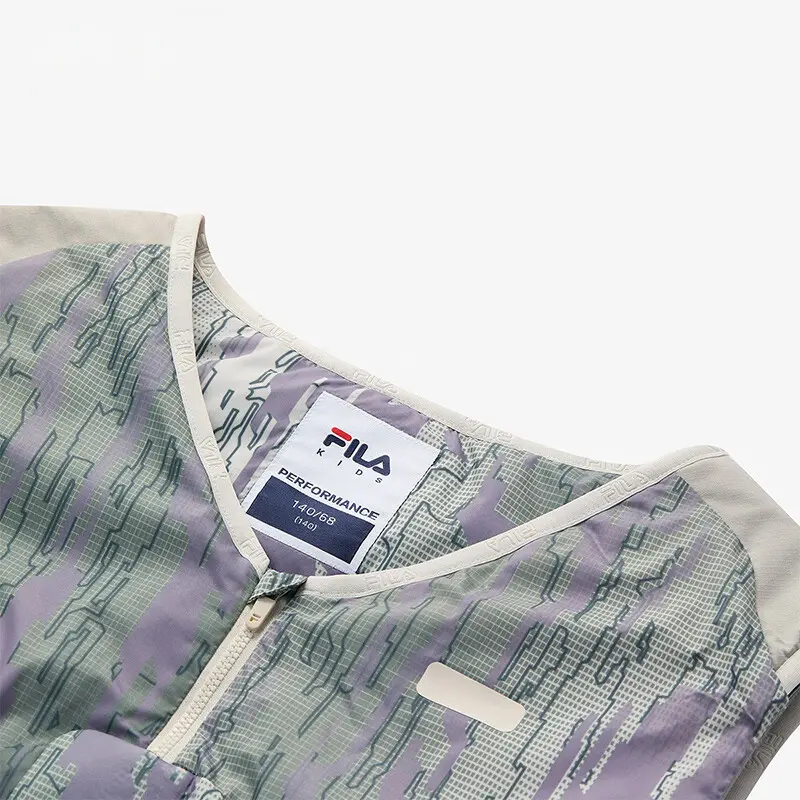 FILA KIDS Пуховик 2-предметный комплект green khaki для подростков — фото 3
