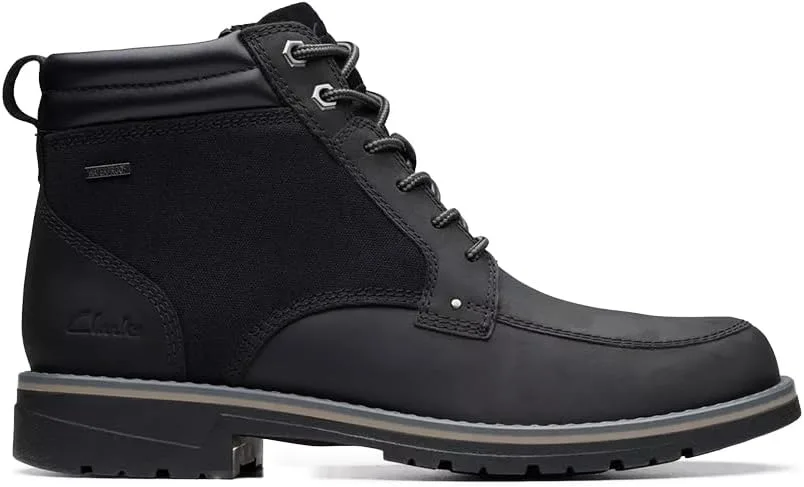 Мужские ботинки Clarks Morwell с короткими чукками, черный — фото 2