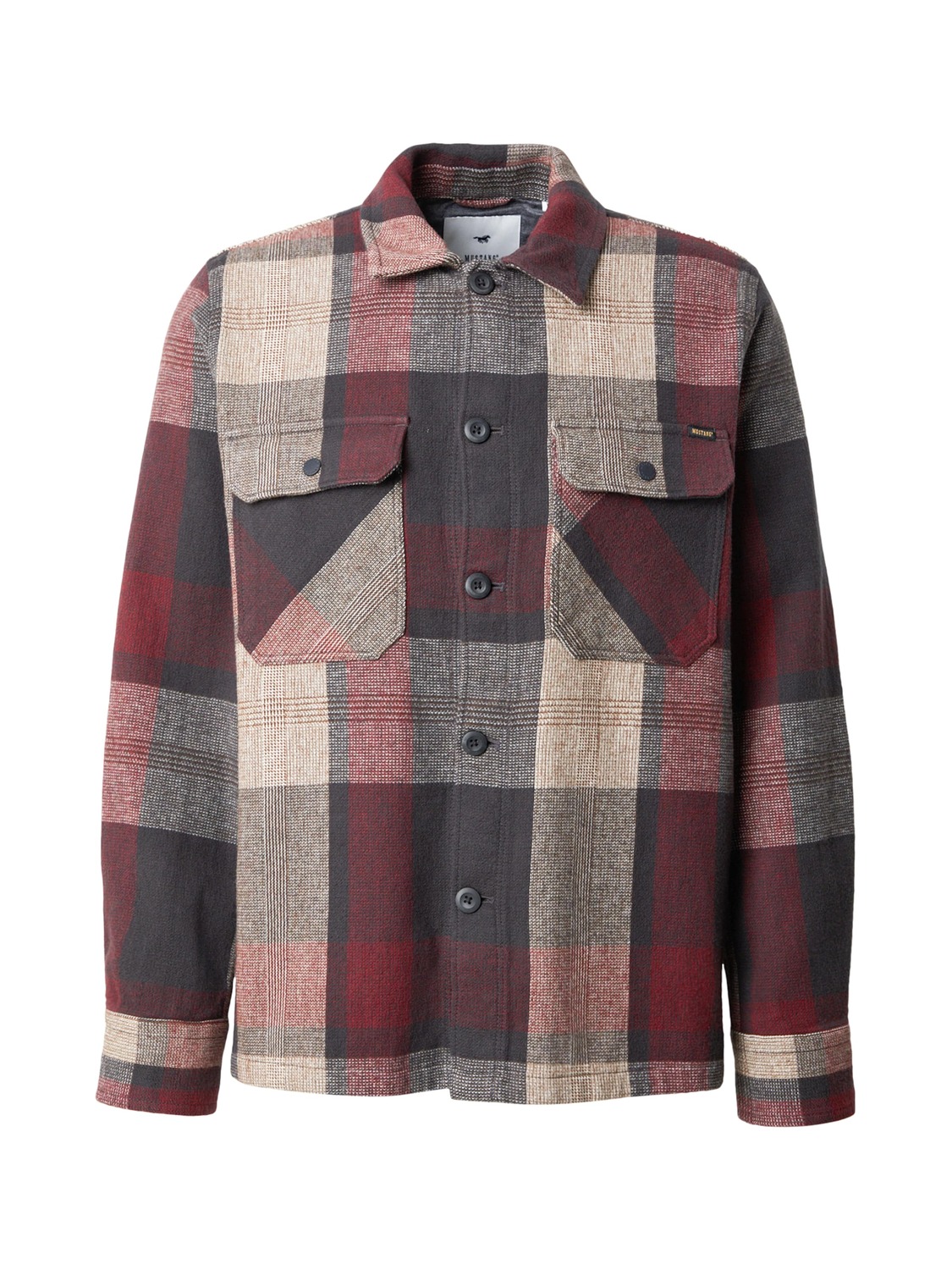 

MUSTANG Рубашка на пуговицах Regular fit 'STYLE DAYTON', мультиколор