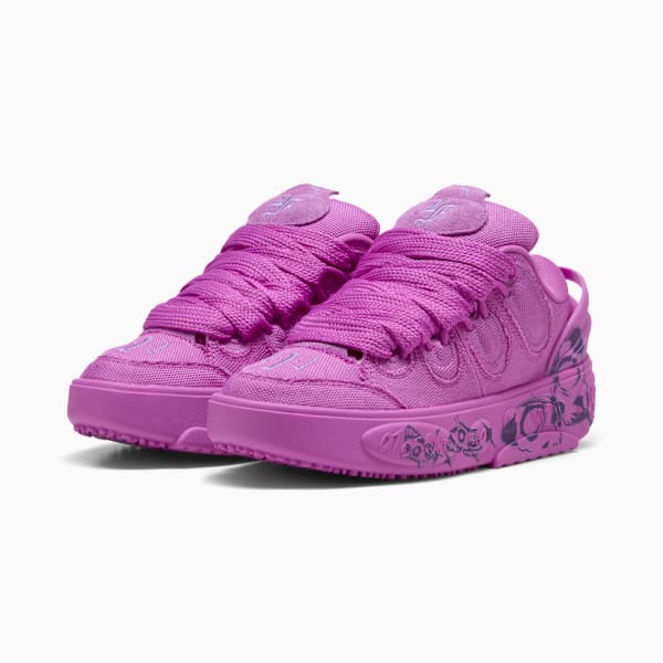 Кроссовки для больших детей Lamelo Ball Lafrancé Butterfly Puma, фиолетовый — фото 4