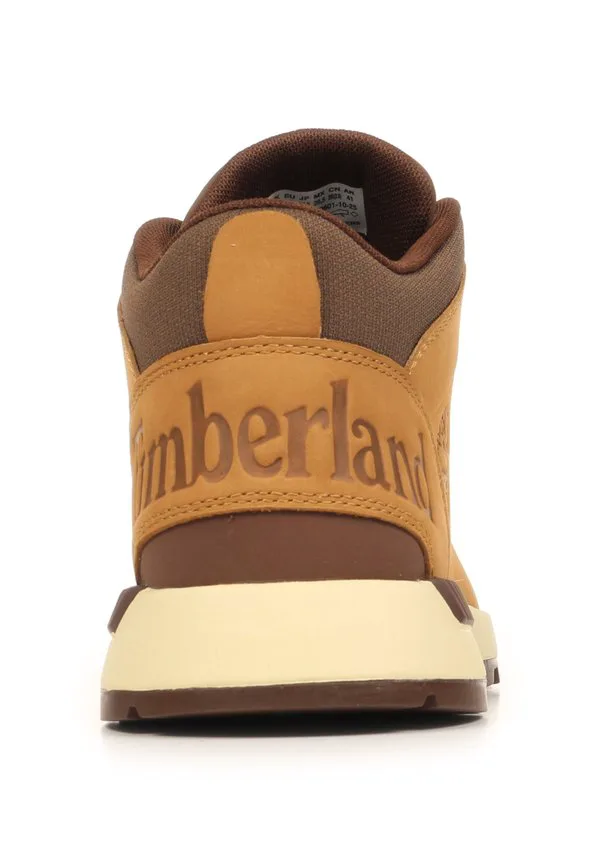 Кроссовки sprint trekker mid trainers Timberland, Medium Brown Nubuck — фото 3