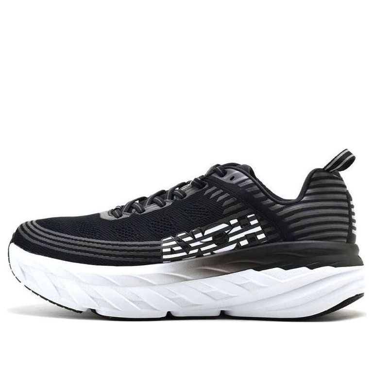 

Кроссовки HOKA ONE ONE Bondi 6 'Black White', черный