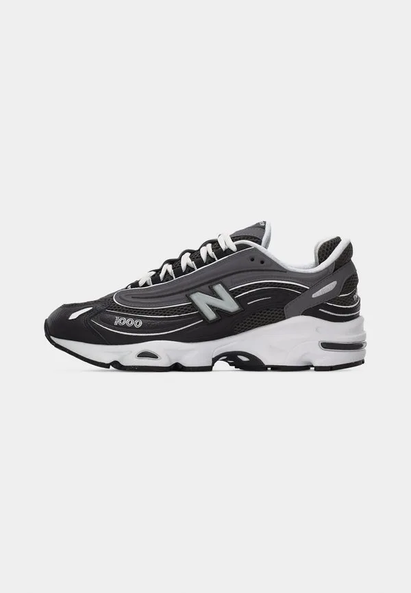 Кроссовки u1000 New Balance, Black/Faded Black — фото 2