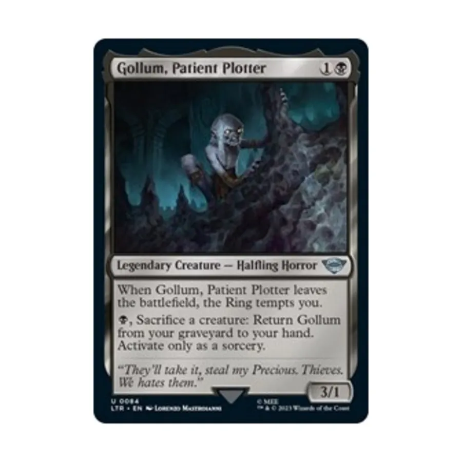 

CCG Голлум, Терпеливый Плоттер (U), MTG - Universes Beyond: Lord of the Rings