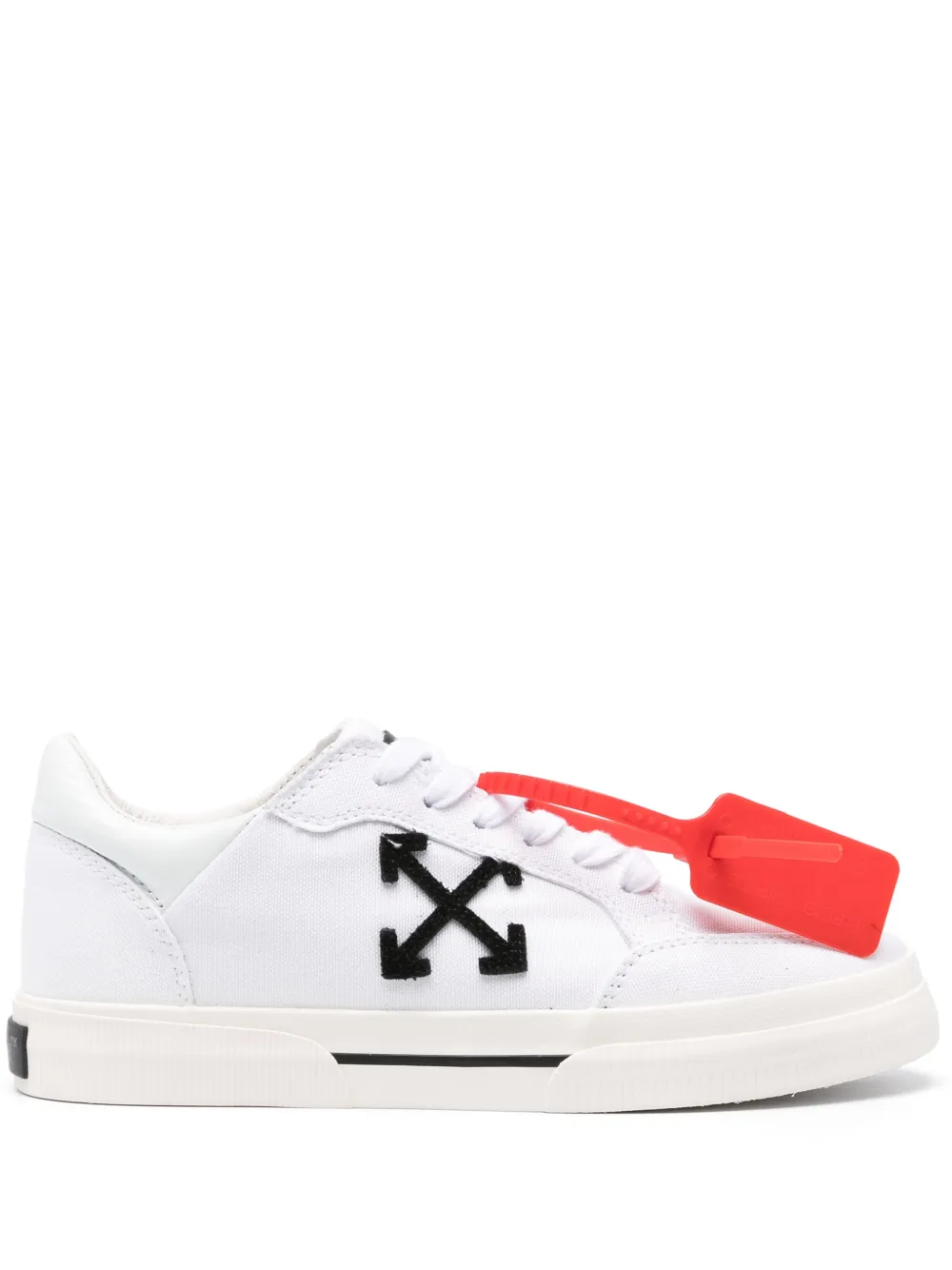 Кеды New Low Vulcanized OFF-WHITE, белый