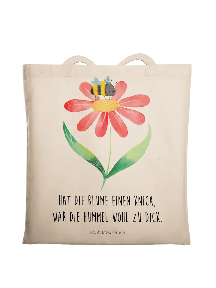 

Сумка для переноски Mr & Mrs Panda Hummel Blume, кремовый