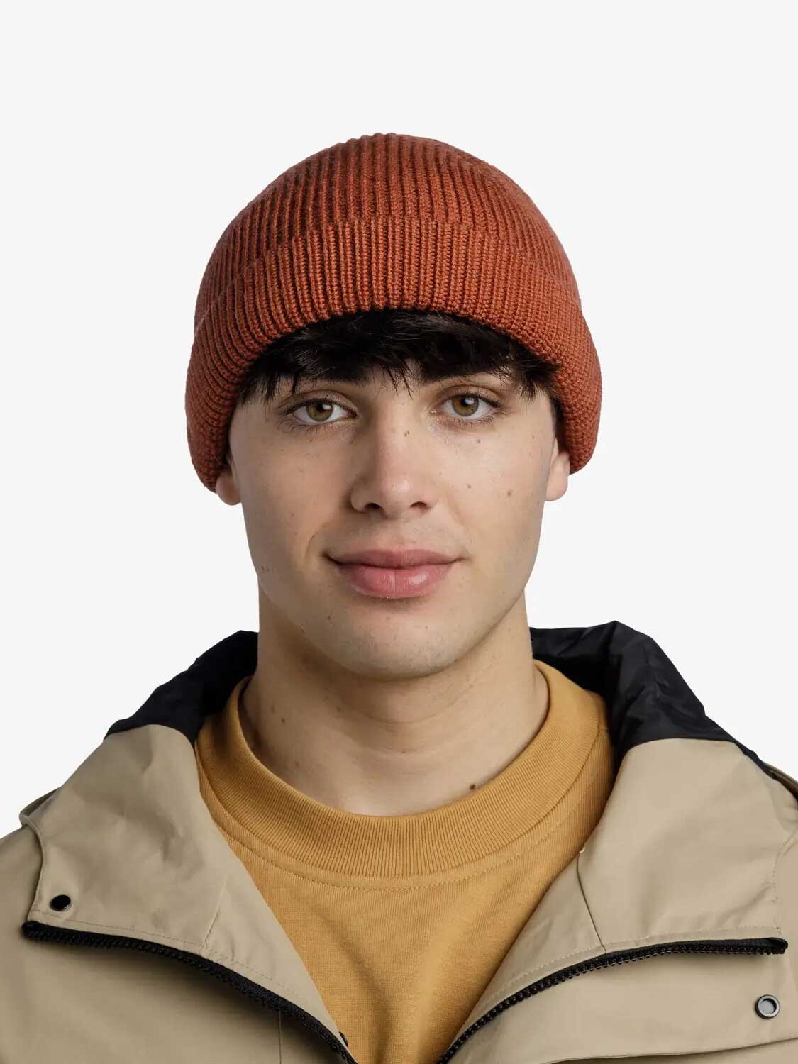 

Шапка Buff Knitted Hat, коричневый
